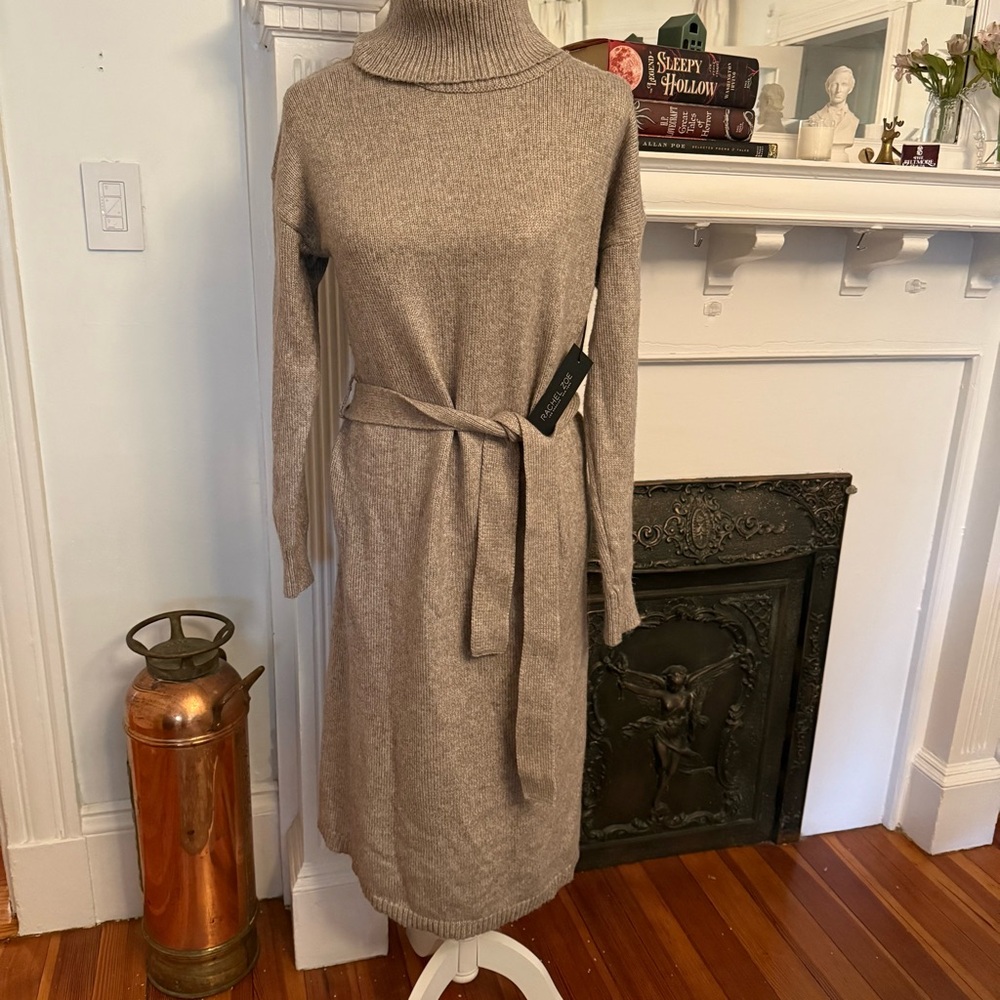 NWT Rachel Zoe Oatmeal Sweater Dress